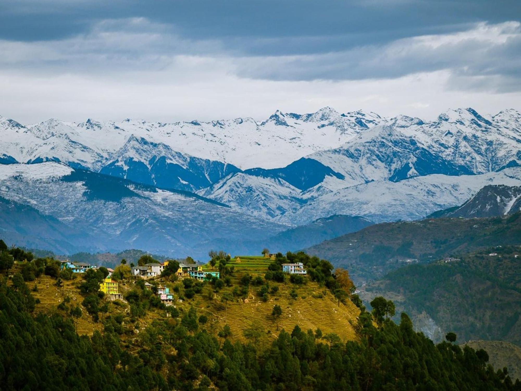Hotel Bliss Valley Dharamshala - Beautiful View Of Mountains From Rooms Ngoại thất bức ảnh